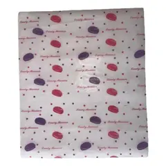 GENERICO - Pack 10 X Papel Mantequilla Diseño Macarron