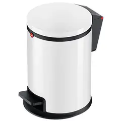 HAILO - BASURERO CON PEDAL MARCA PURE S 3 LTS. BLANCO