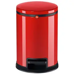 HAILO - BASURERO CON PEDAL MARCA PURE S 3 LTS. ROJO