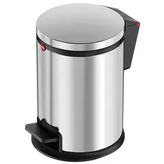 HAILO - BASURERO CON PEDAL MARCA PURE S 3 LTS. ACERO INOX