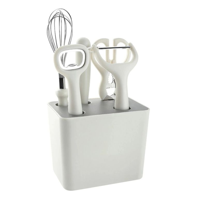 GENERICO - Set 6 Utensilios Cocina Set Cuchillo Peladores Carne Frutas