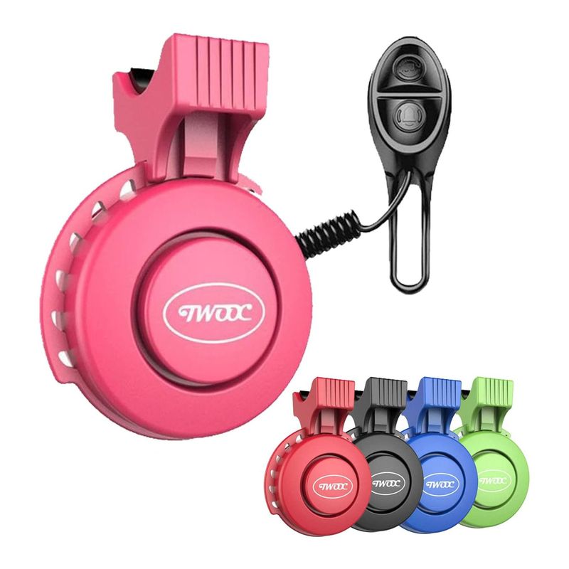 COREJOY - Campanilla Para Bicicleta-rosa