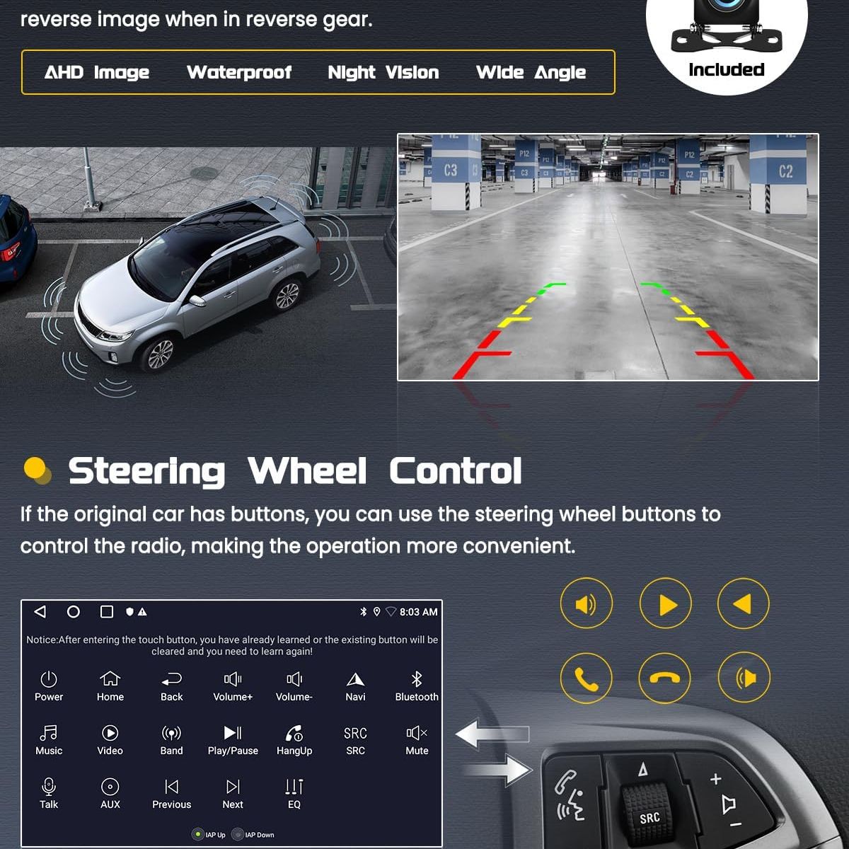 KUANGYE - Radio Android 9 Pulgadas + Bisel Para Hyundai Accent 2010-16