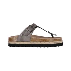 BAMERS - Sandalia Kend Capri Yute Mid Mujer Gris