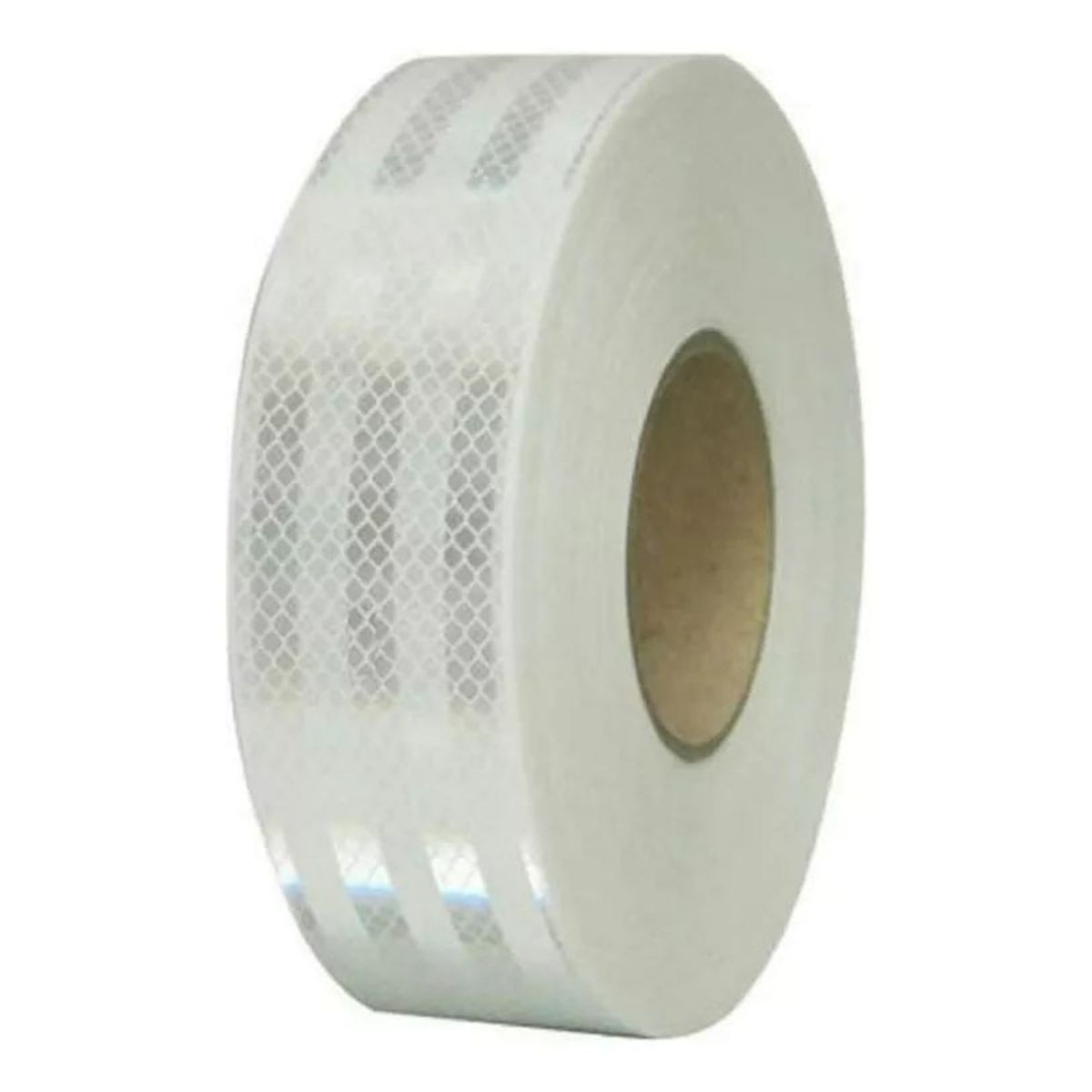 KUANGYE - Cinta Reflectante Blanco 5cmx45m Seguridad Advertencia