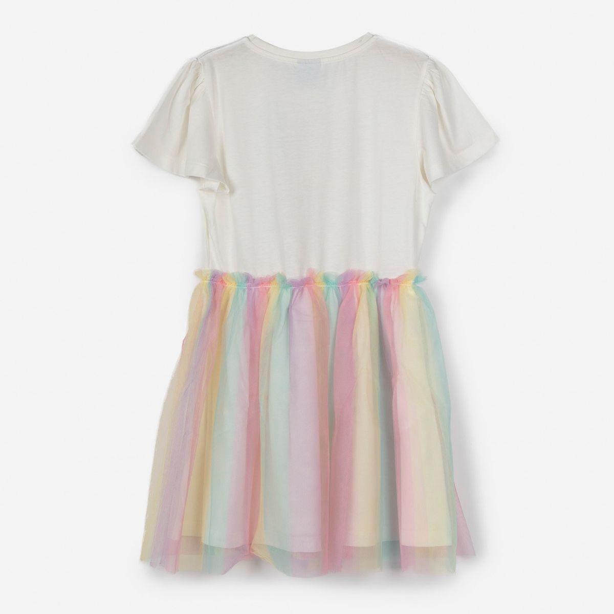 DISNEY - Vestido Niña Elsa Frozen Blanco Disney