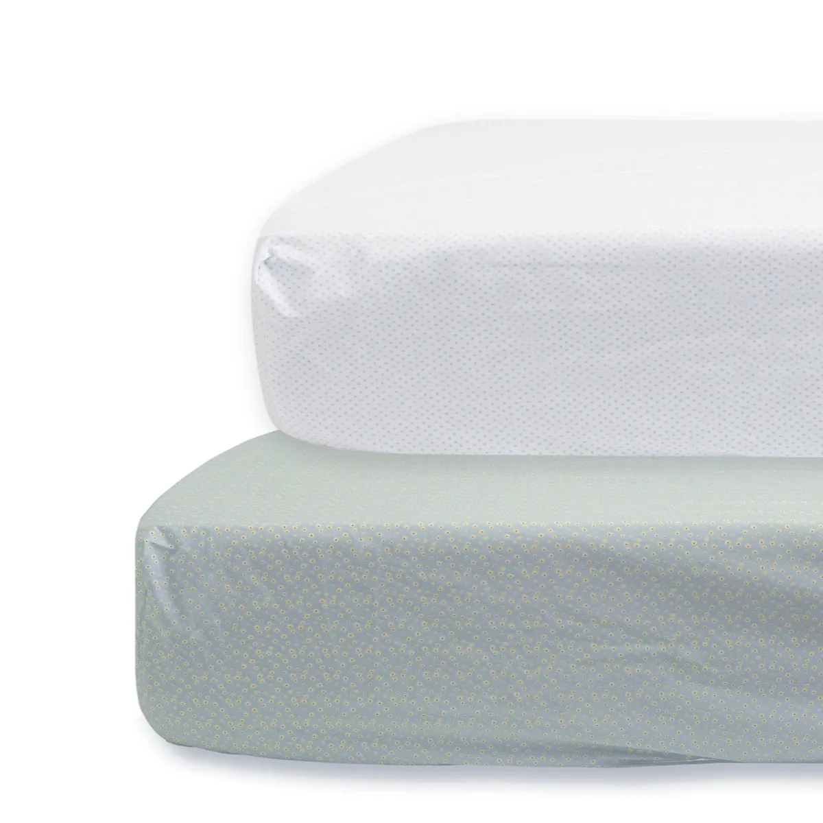 NINA HERRERA - Pack 2 Sábana Bajera Sarita y Puntos Agua Cuna