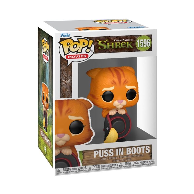FUNKO - Funko Pop Gato con Botas Shrek - 1596