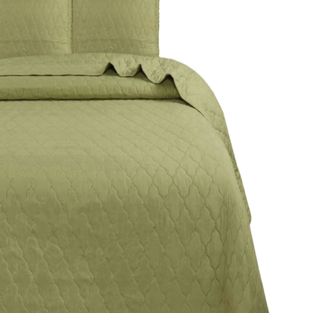 GENERICO - Quilt - Cubrecama 2 Plazas con Pompones B2