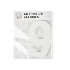 GENERICO - Números Decorativos De Madera «9» 11x6cm