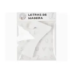 GENERICO - Números Decorativos De Madera «7» 11×65cm