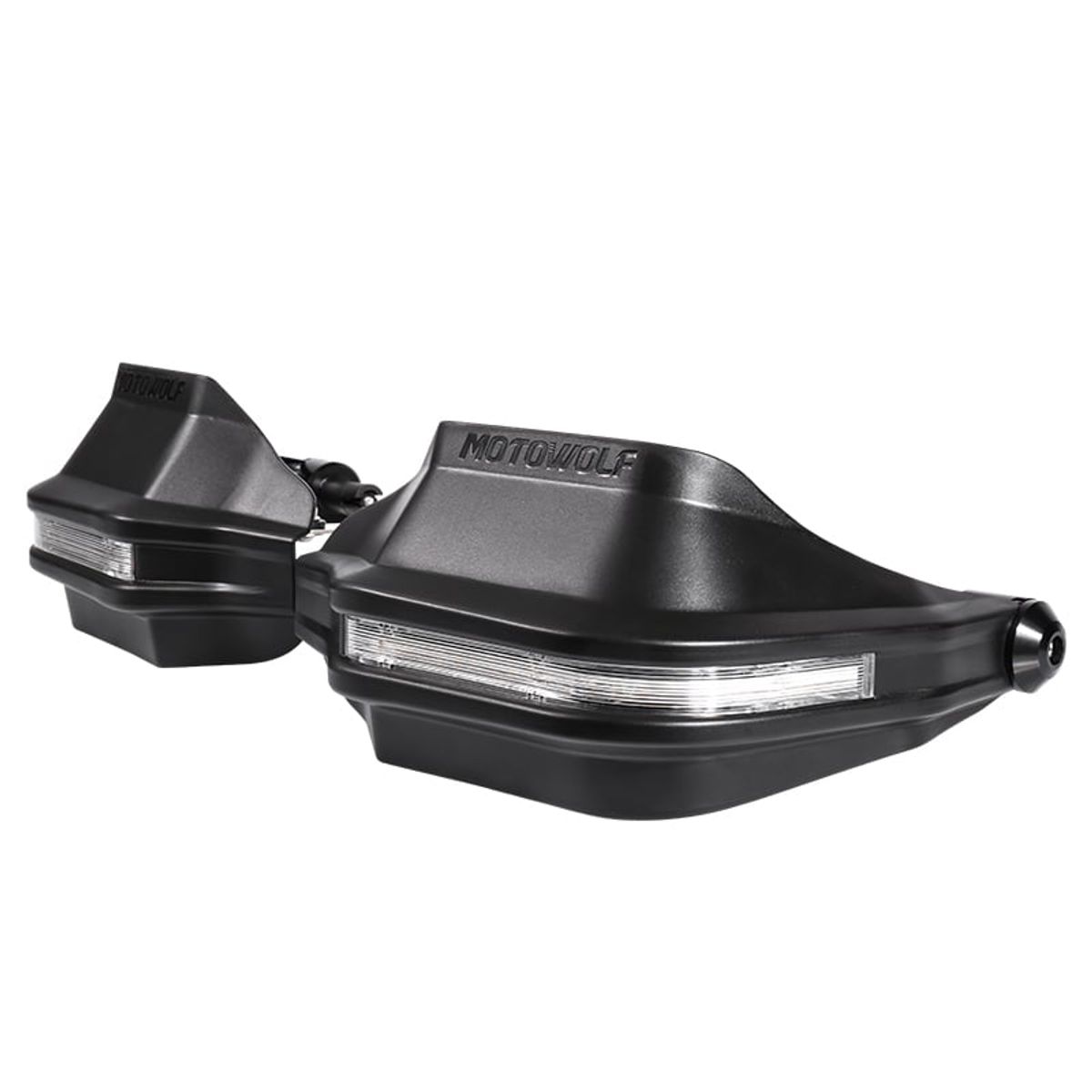 MOTOWOLF - Cubre Puños para motociclismo con Luces Led Motowolf 3702B