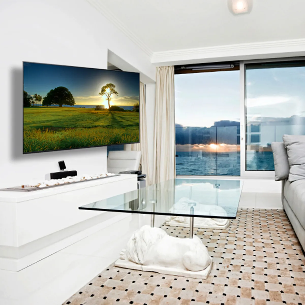 BRASFORMA - Soporte para TV con Brazo 10" a 55" + HDMI 1m -   SBRP134 - BRASFORMA