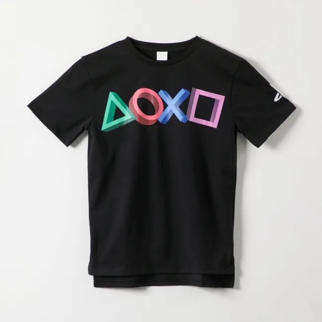 PLAYSTATION - Polera Manga Corta Niño Control Negro Playstation