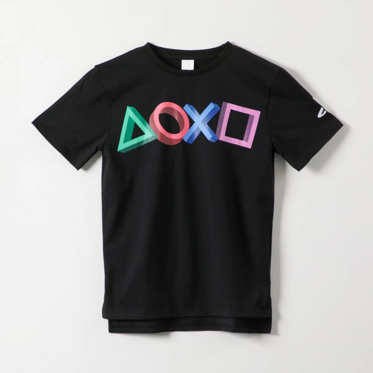 PLAYSTATION - Polera Manga Corta Niño Control Negro Playstation