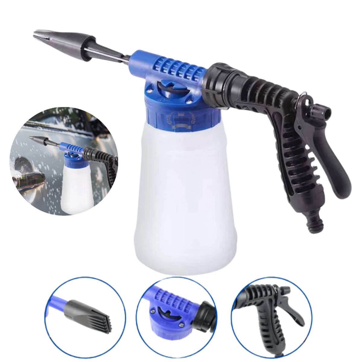 GENERICO - Pulverizador De Agua Pistola De Riego Lavado A Presion Auto