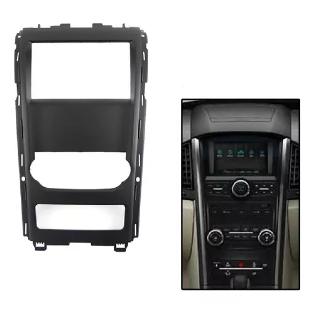 GENERICO - Bisel Adaptador Radio 9pul Mahindra Xuv500 2012-2023