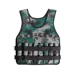 GENERICO - Chaleco Ajustable Militar Lleno Con Arena 10 Kg - Vest