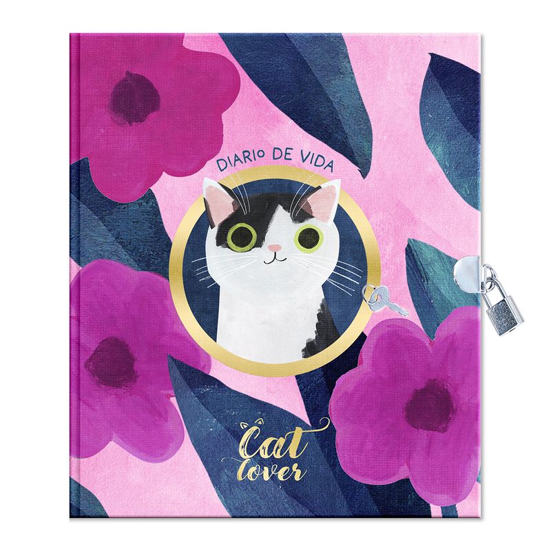 PREMIUM PAPER - Diario de Vida Cat Lovers 17x20