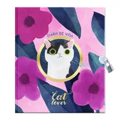 PREMIUM PAPER - Diario de Vida Cat Lovers 17x20