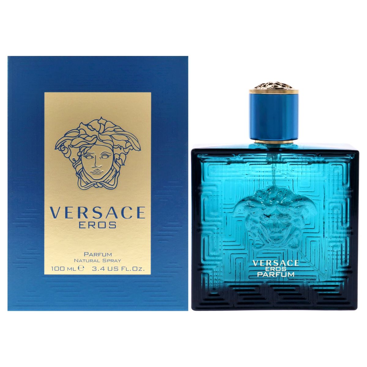 VERSACE - Perfume Eros Edp 100 Ml Para Hombre Versace
