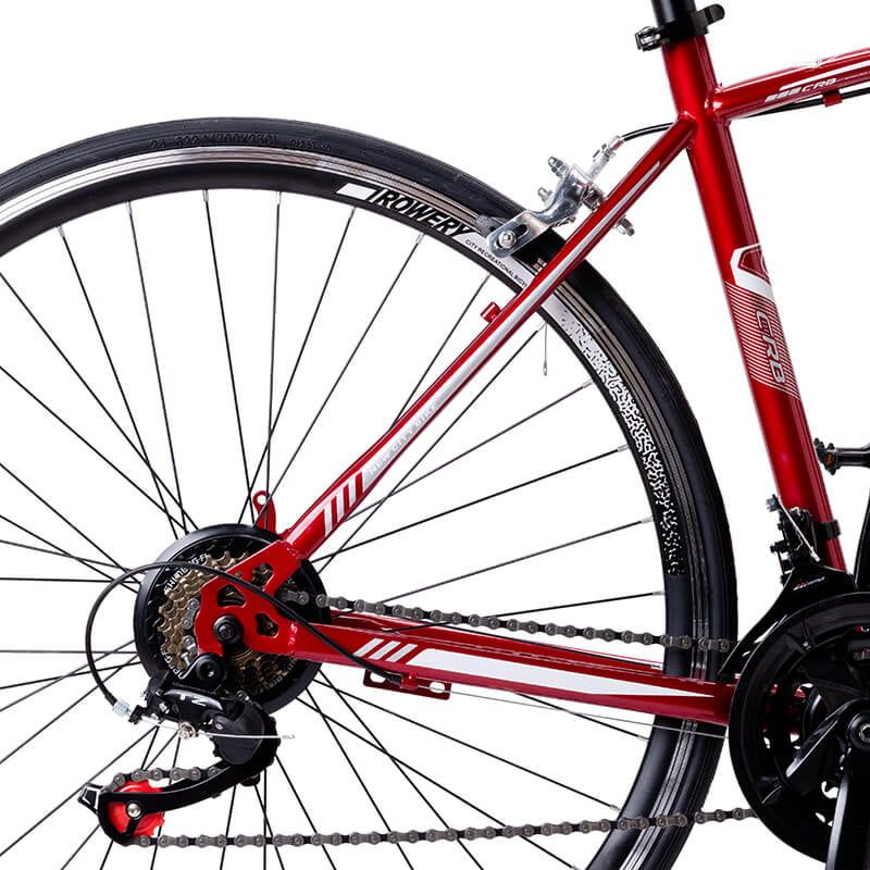 GENERICO - Bicicleta Ares Rojo Urbana