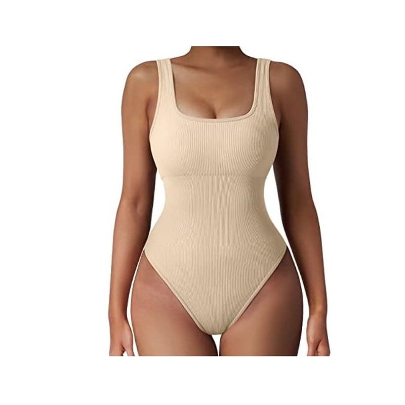 GARSIL - Body Casual Deportivo Reductor De Cintura Para Mujer - Espalda Cerrada
