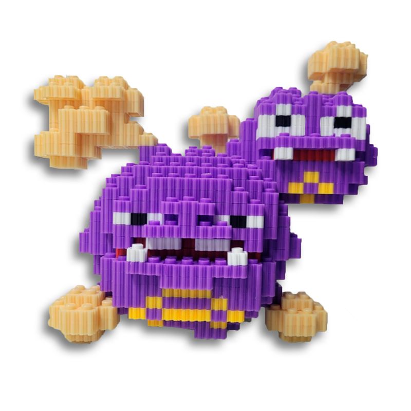GENERICO - ARMABLE 3D MICRO BLOCKS WEEZING 15CM