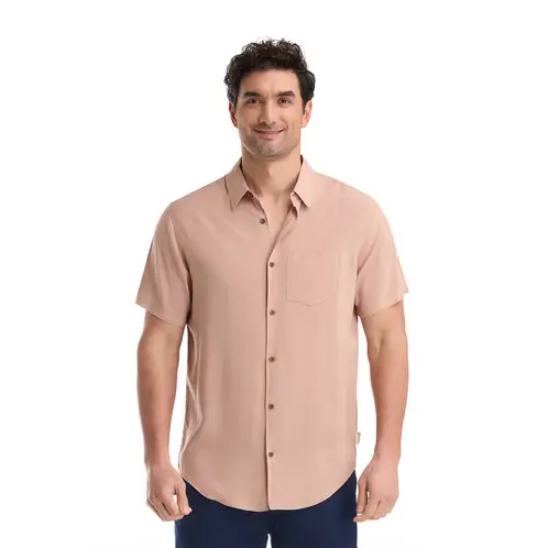 PANAMA JACK - Camisa manga corta Hombre Ardila - Rosa