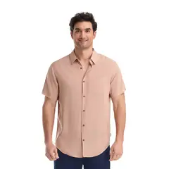 PANAMA JACK - Camisa manga corta Hombre Ardila - Rosa