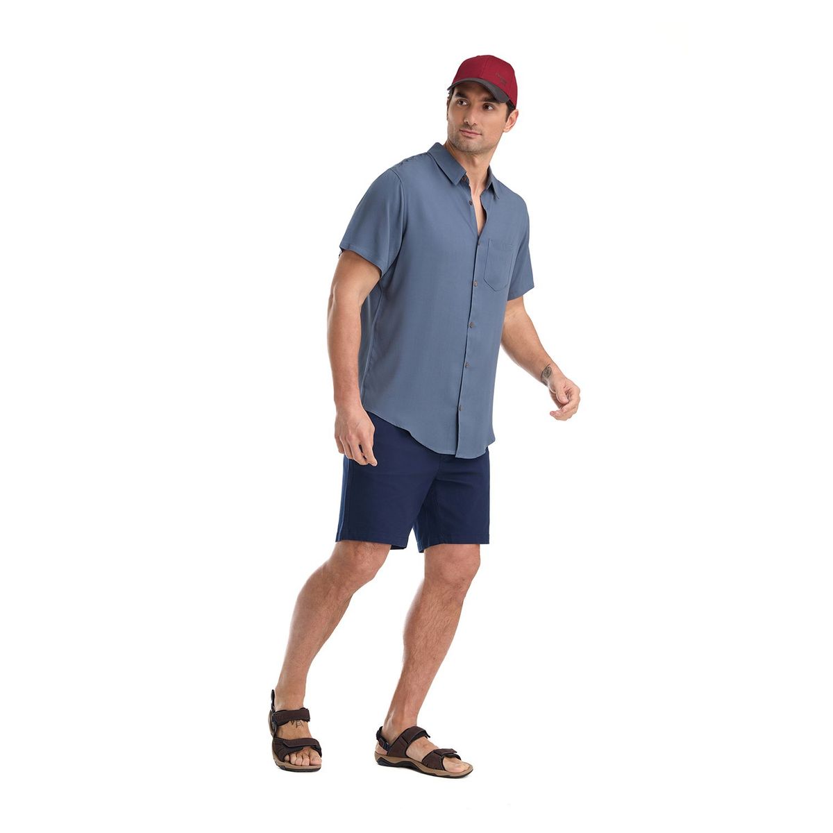 PANAMA JACK - Camisa manga corta Hombre Ardila Panama Jack - Azul