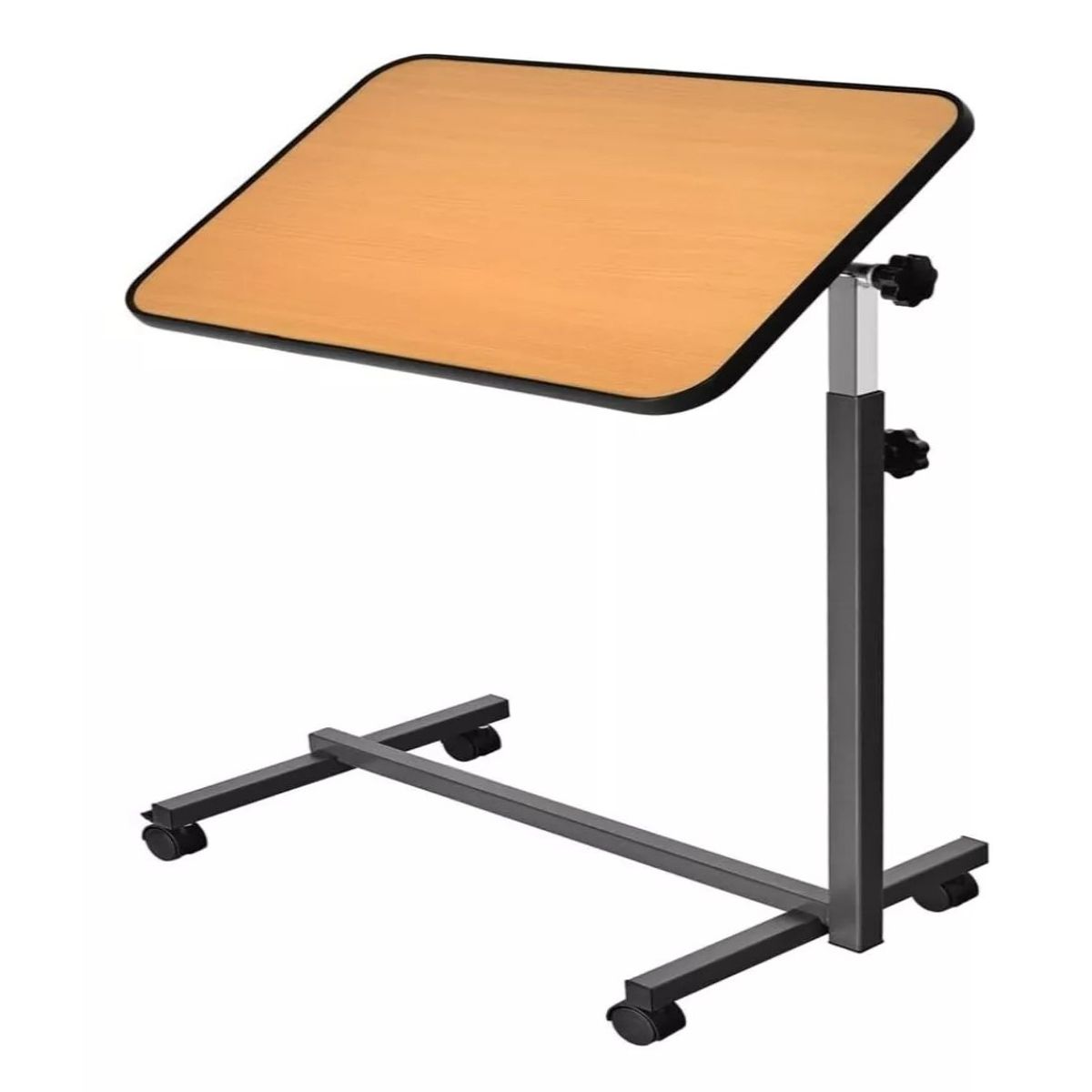 GENERICO - Mesa Lateral Reclinable  Altura Ajustable Catre Hospitalario 1101A