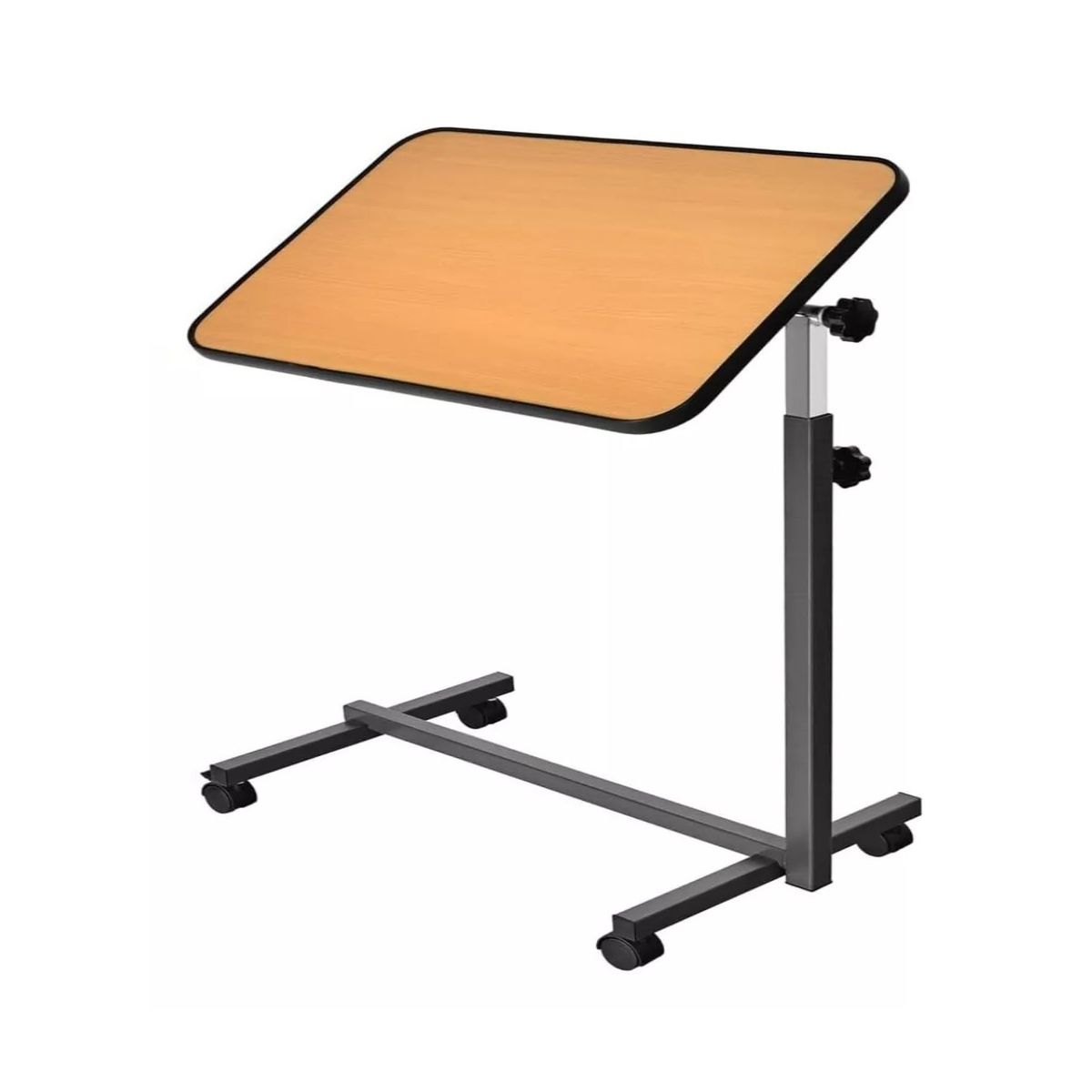 GENERICO - Mesa Lateral Reclinable  Altura Ajustable Catre Hospitalario 1101A