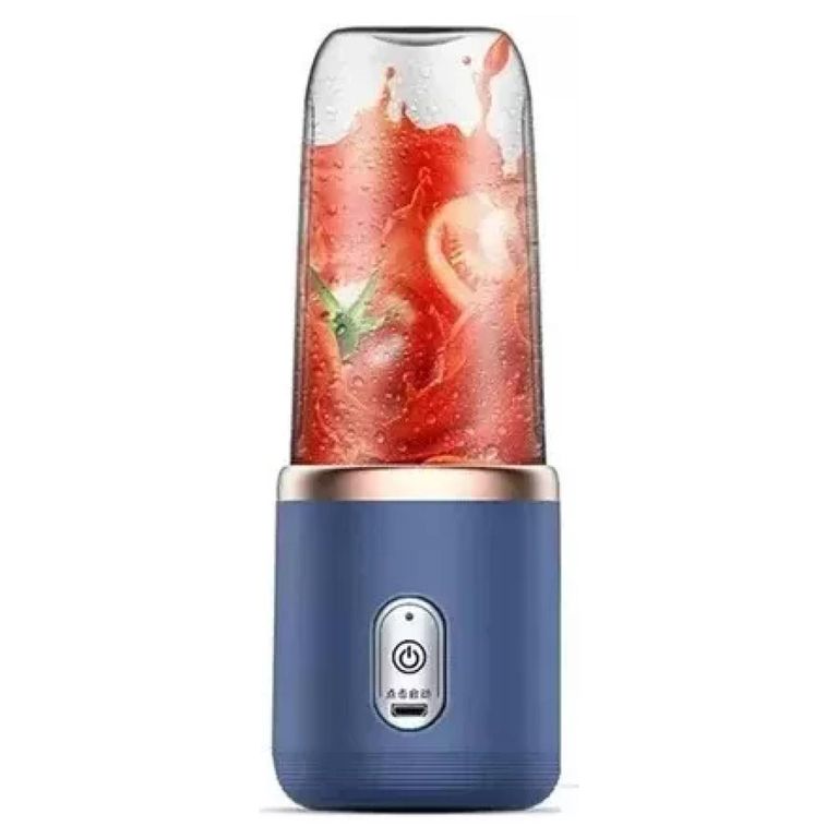 Licuadora De Vasos Portatil Recargable USB C 400ml 40W