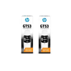 HP - Botellas de Tinta GT53 Negro Original Pack