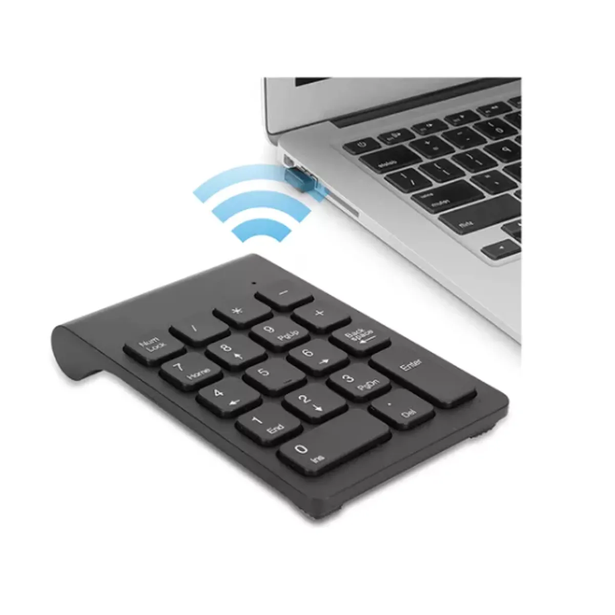 GENERICO - Mini teclado numérico inalámbrico 2.4 ghz