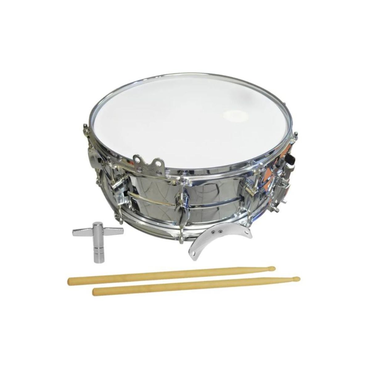 RMX - Caja De Banda Escolar 14x5,5 Plateada RMX