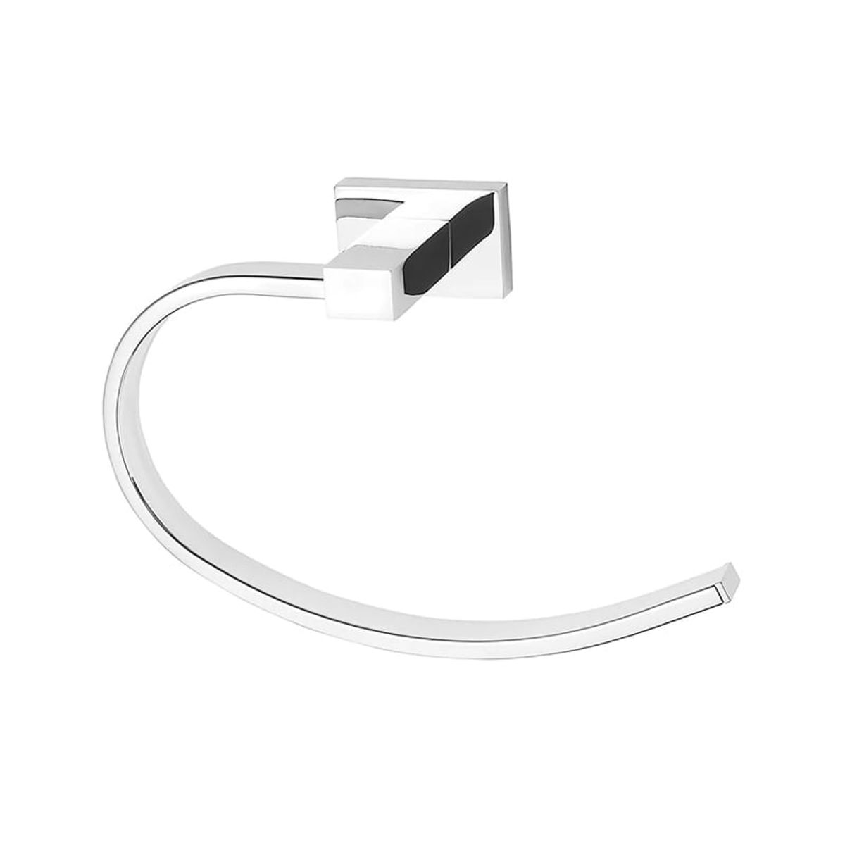 STRETTO - Gancho Percha Colgador Toallero Cromado Modelo Rubo