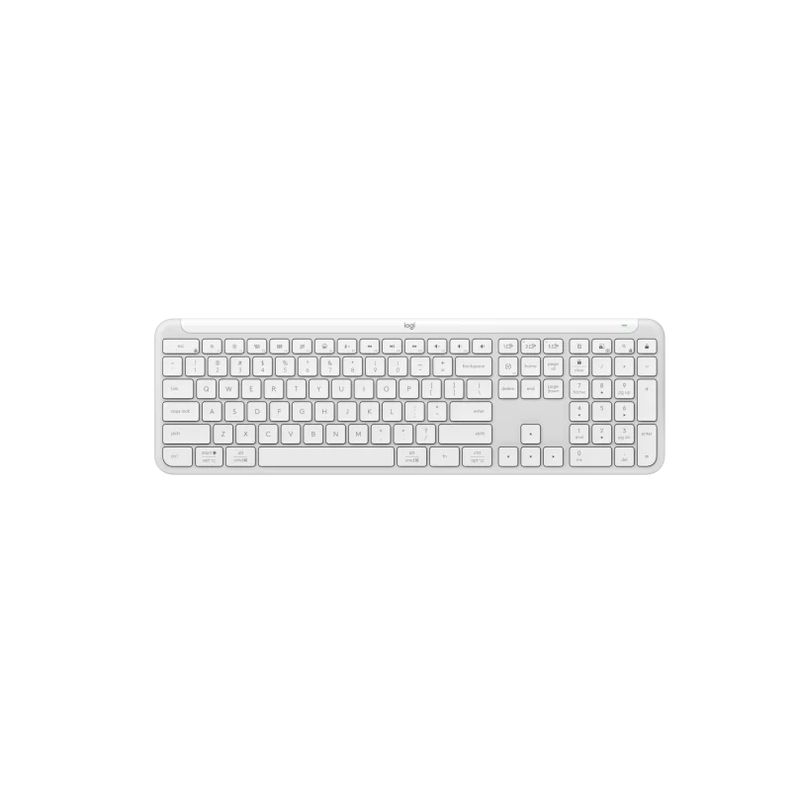 LOGITECH - Teclado Inalámbrico Logitech Signature Slim K950 Blanco
