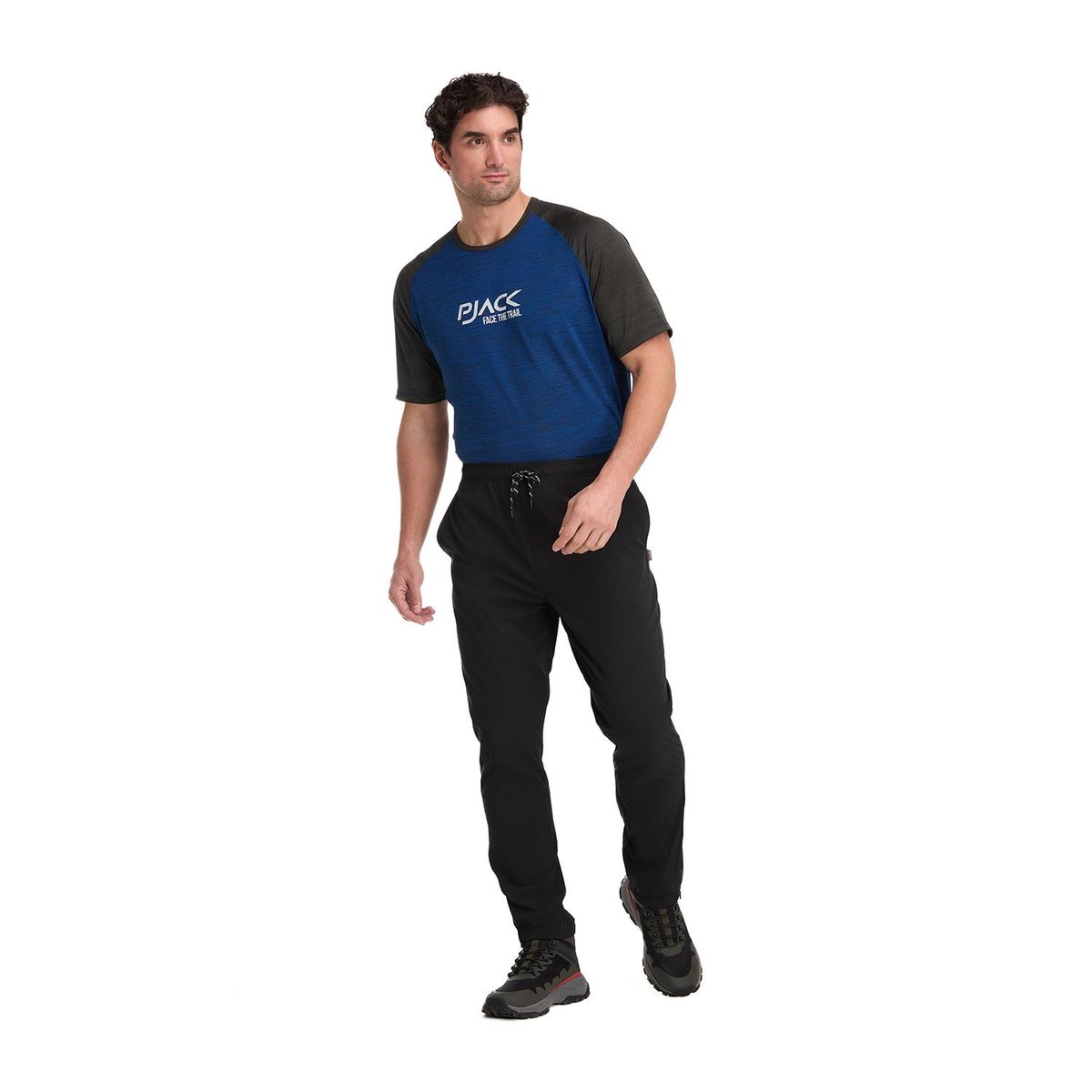 PANAMA JACK - Pantalón Jogger Hombre Negro Panama Jack