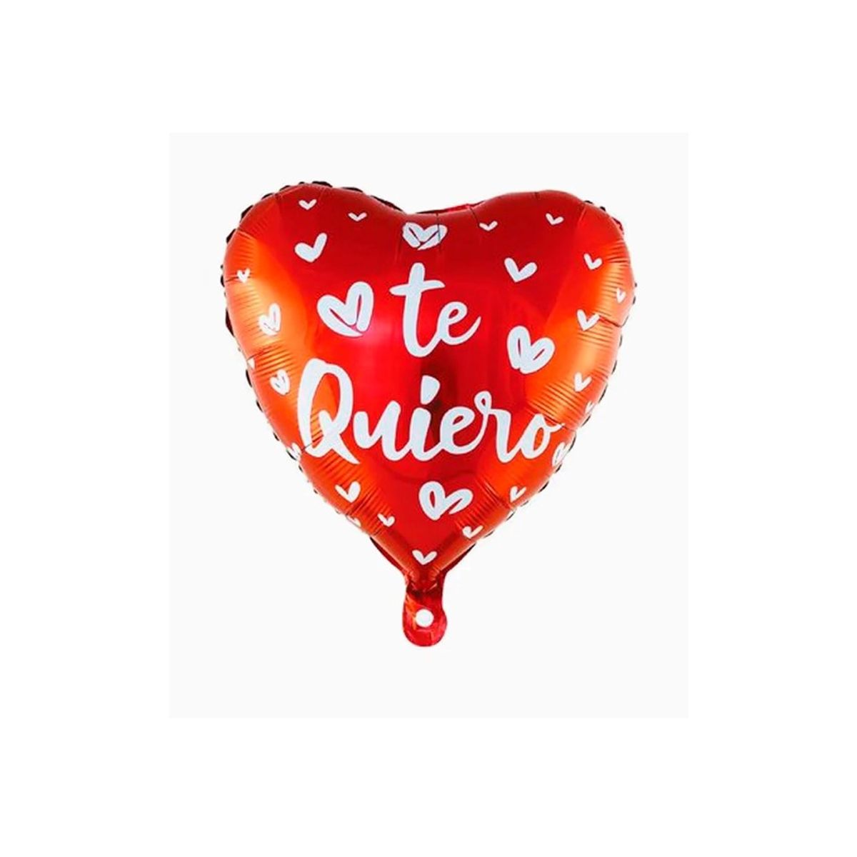GENERICO - Set de Globos Corazón Te Amo Rojo 45cm
