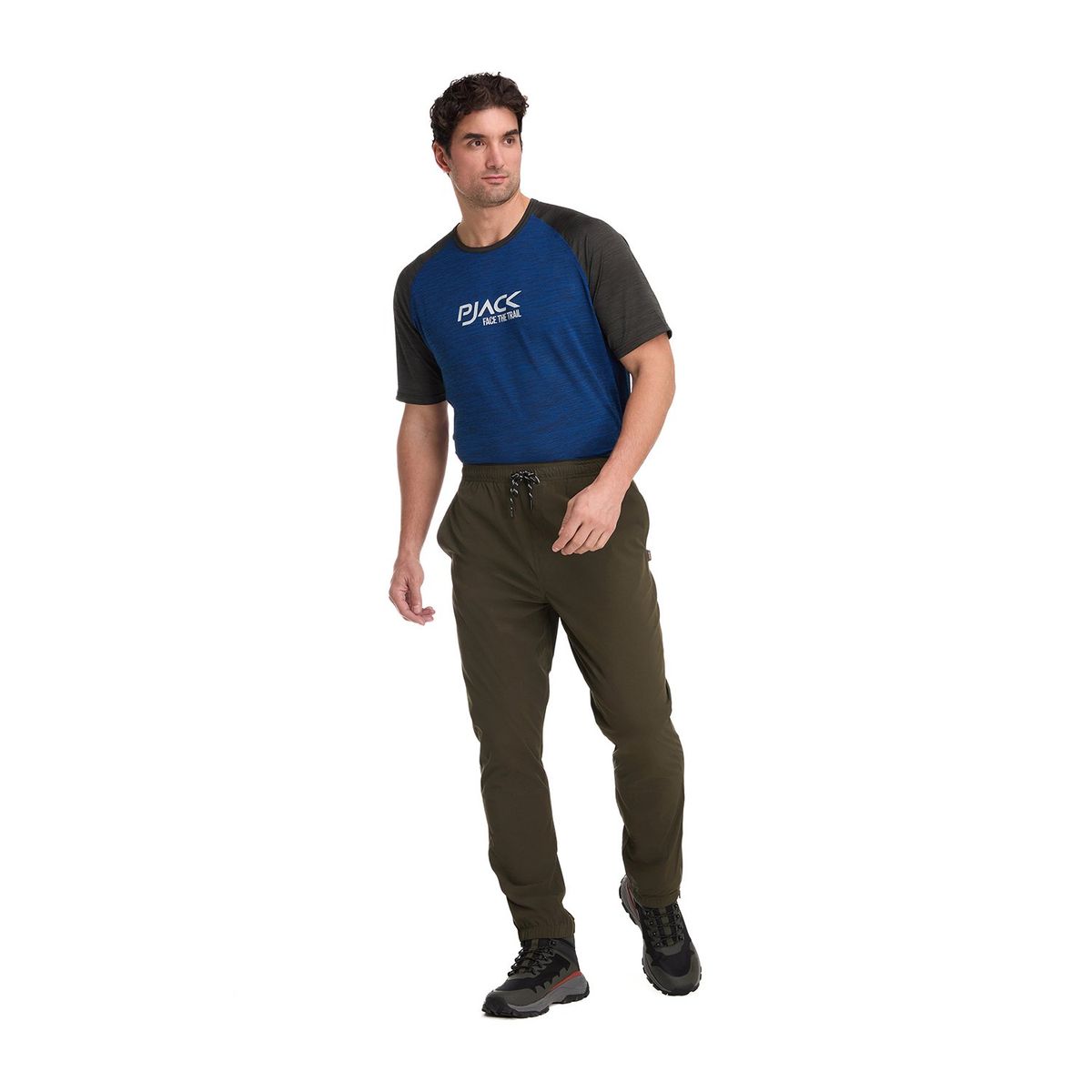 PANAMA JACK - Pantalón Jogger Hombre Verde Panama Jack