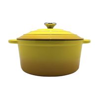 OLLA IRON CAST 22CM PUMPKIN