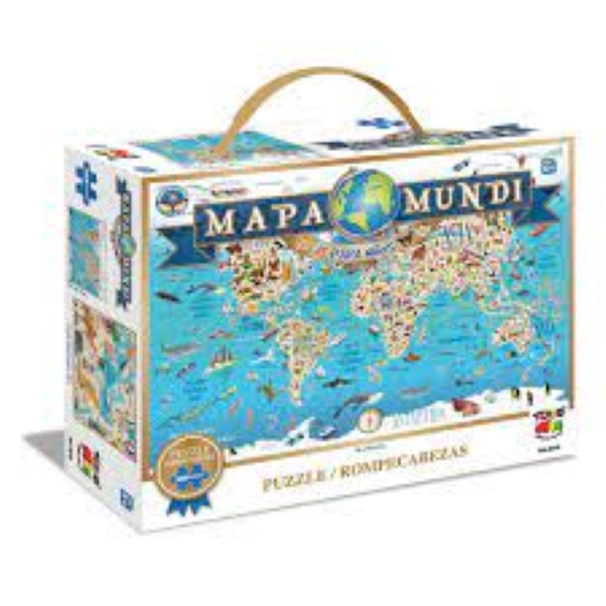 TOYNG - Puzzle Mapa Mundi 200 piezas