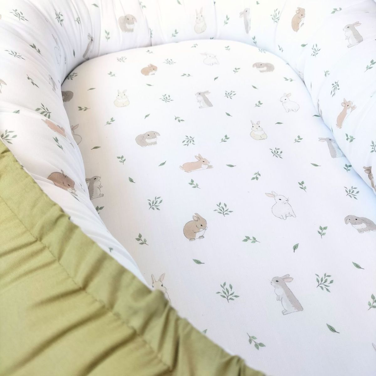 OLIVIA Y SAM - NIDO COLECHO REVERSIBLE PETIT LAPIN