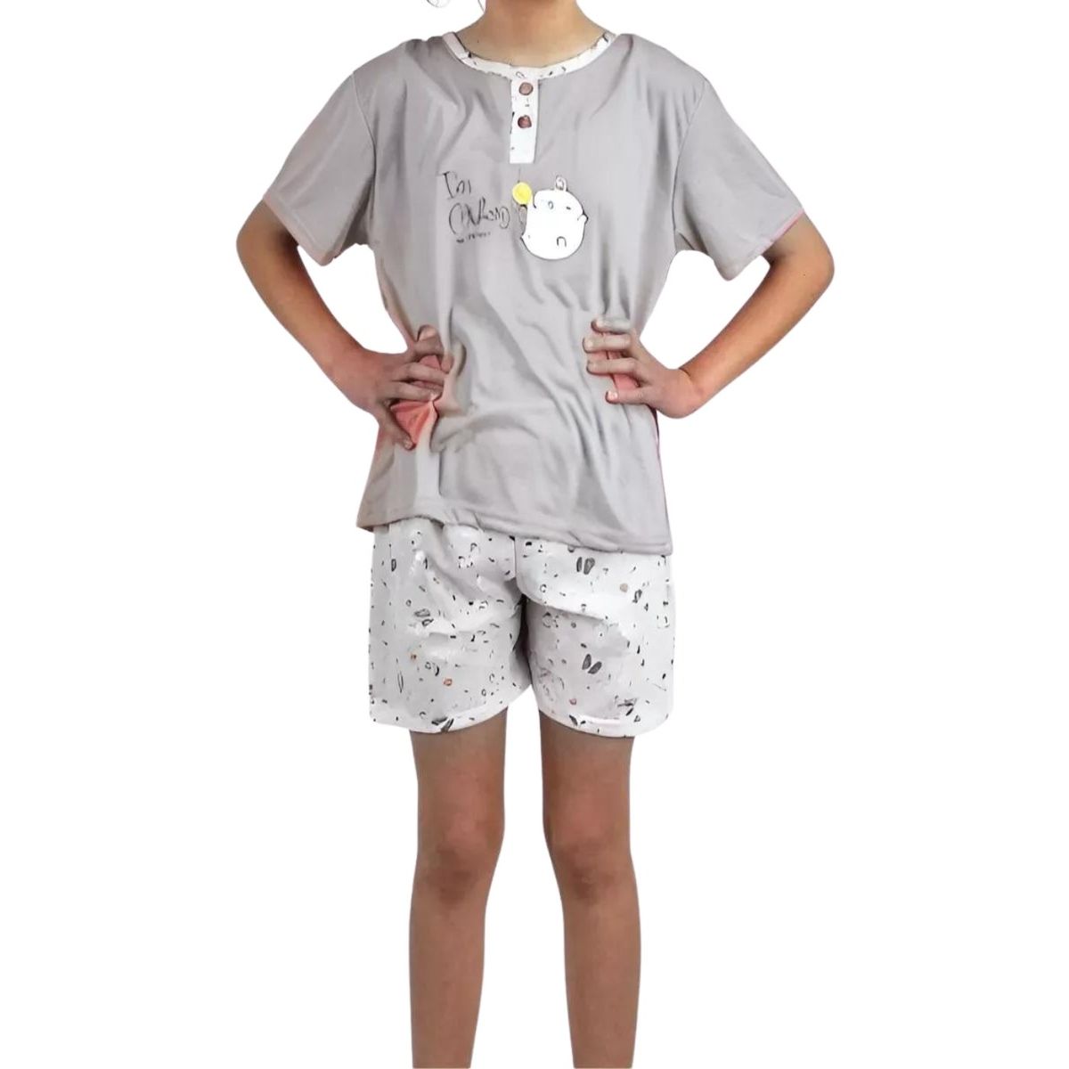 LIKE SHOP - Pijama Niña Short Y Polera 390