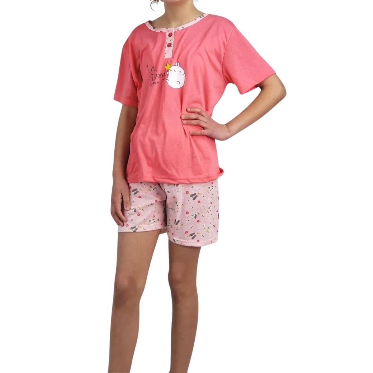LIKE SHOP - Pijama Niña Short Y Polera 390