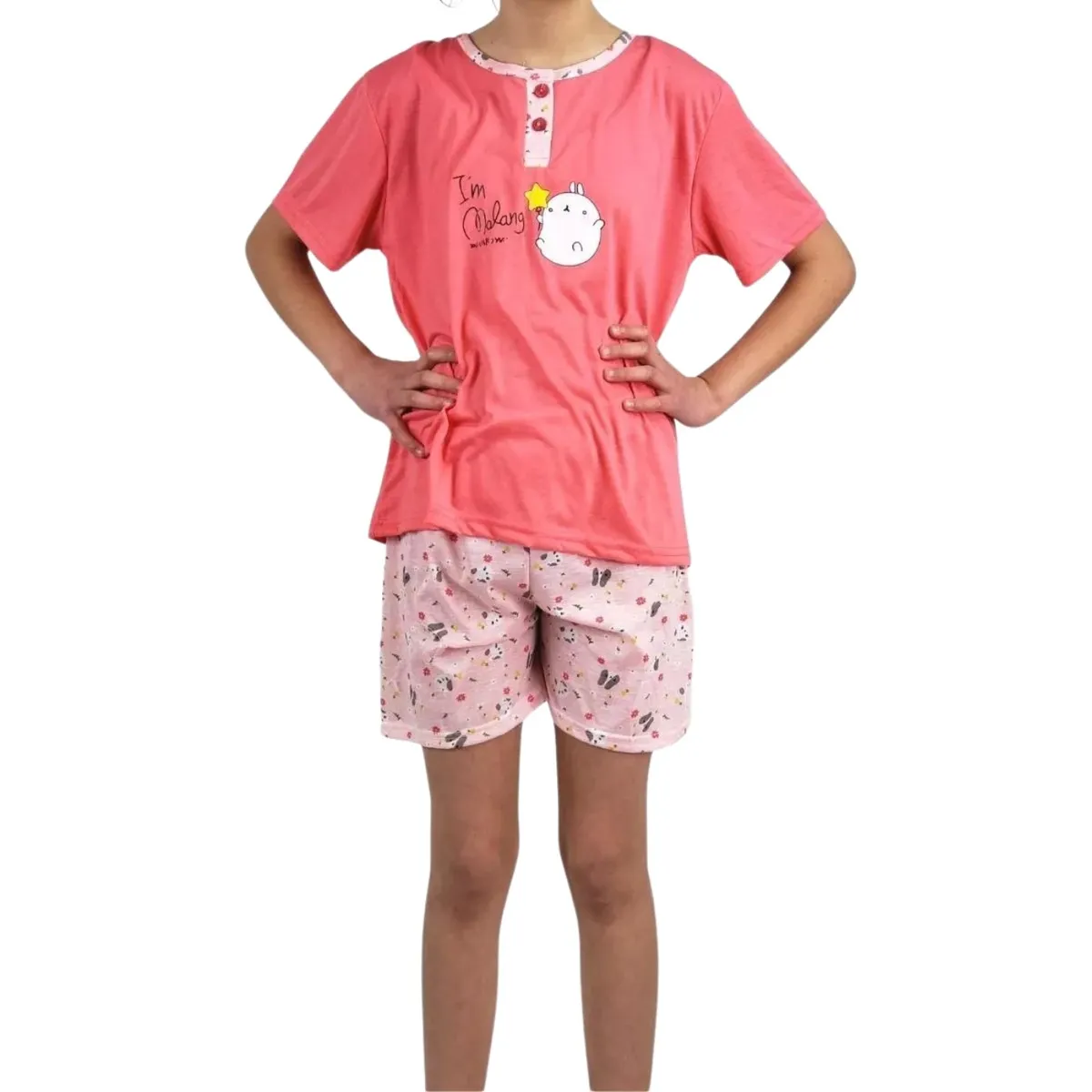 LIKE SHOP - Pijama Niña Short Y Polera 390