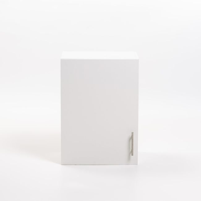 MOBELTEK - Mural Cocina 1 puerta 50 cm Izquierdo Blanco