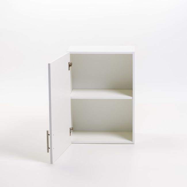 MOBELTEK - Mural Cocina 1 puerta 50 cm Izquierdo Blanco